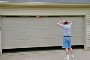 You will be needing a garage door repairs technician when your door won't close completely